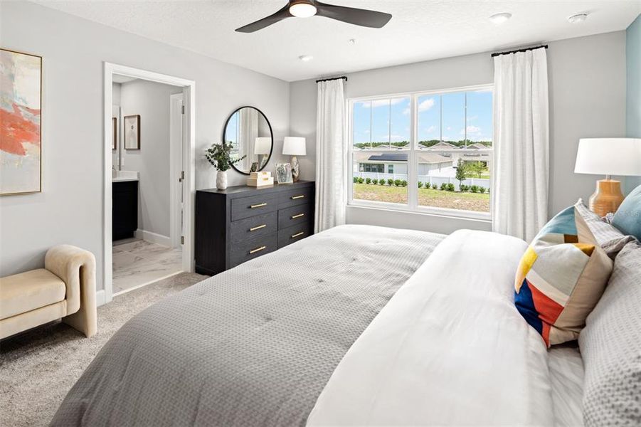 Furnished interior view inside a new home in Gardenia Reserve, Apopka (Image 13). Furnished interior view inside a new home in Gardenia Reserve, Apopka (Image 13).