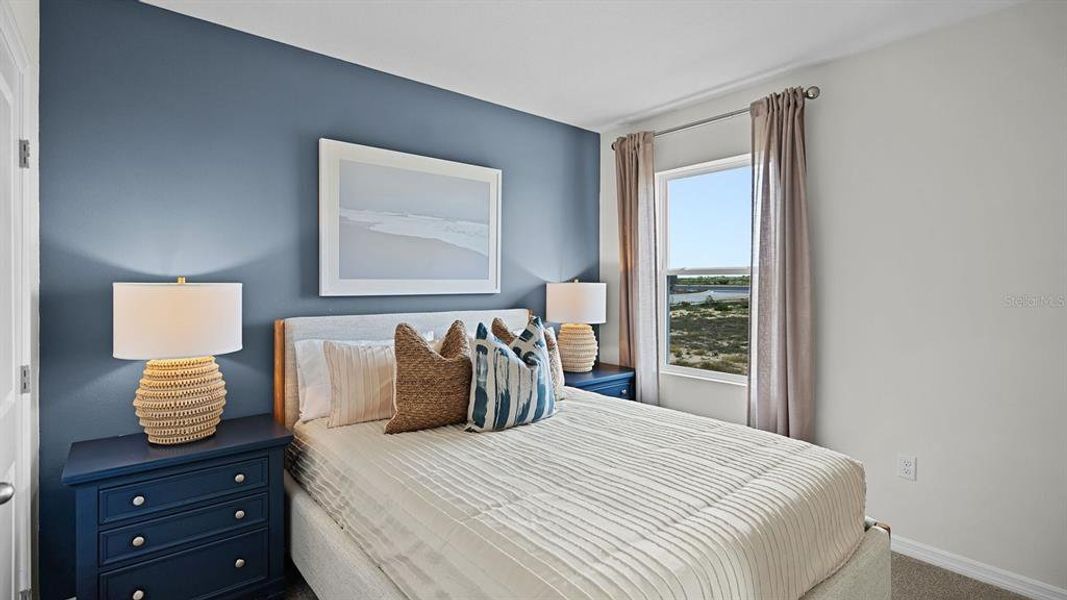 Furnished interior view inside a new home in Bradbury Creek, Haines City (Image 16).