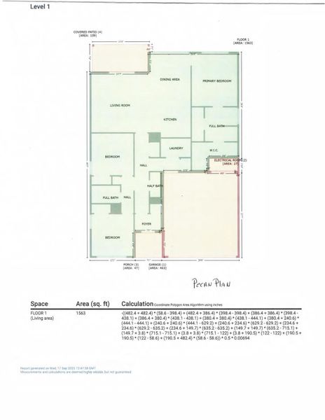Floor plan Floor plan