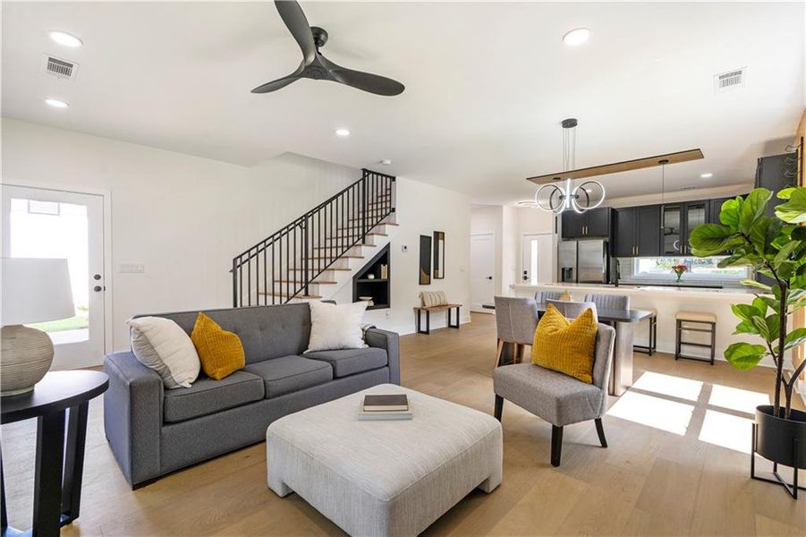 Furnished interior view inside a new home in , Forest Park (Image 13).