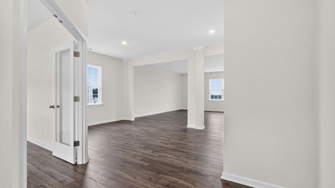 Spacious, unfurnished interior of a new home in North Gate, Vass (Image 11). Spacious, unfurnished interior of a new home in North Gate, Vass (Image 11).