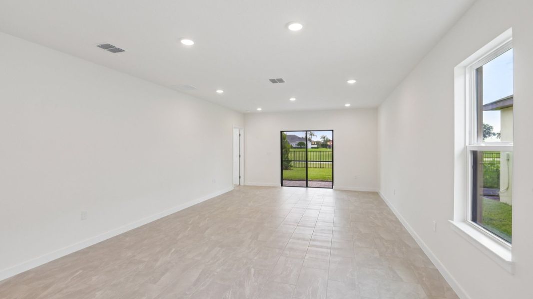 Furnished interior view inside a new home in Grasslands West, Lakeland (Image 6).
