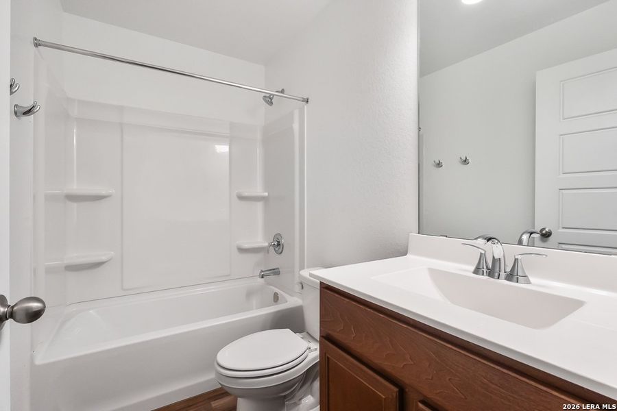 Furnished interior view inside a new home in Southton Cove, Elmendorf (Image 6). Furnished interior view inside a new home in Southton Cove, Elmendorf (Image 6).