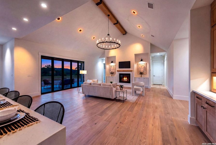 Furnished interior view inside a new home in , Bandera (Image 10). Furnished interior view inside a new home in , Bandera (Image 10).