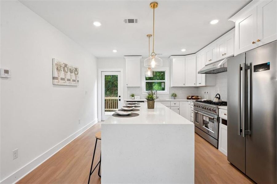 Furnished interior view inside a new home in , Atlanta (Image 12). Furnished interior view inside a new home in , Atlanta (Image 12).