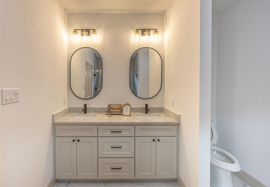 Furnished interior view inside a new home in , Fort Worth (Image 15). Furnished interior view inside a new home in , Fort Worth (Image 15).