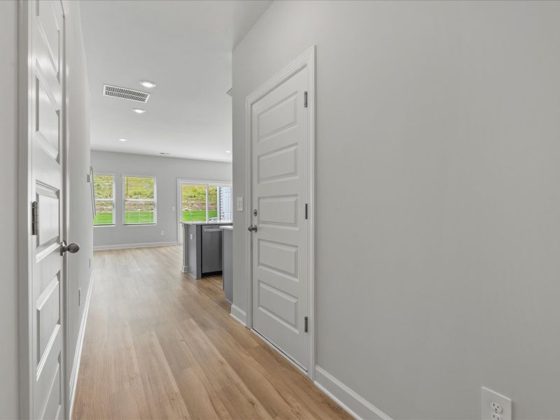 Spacious, unfurnished interior of a new home in Valentine Townes, Greer (Image 11).