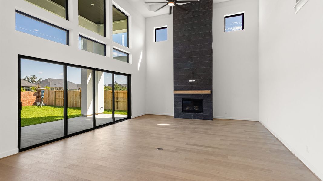 Spacious, unfurnished interior of a new home in Sienna, Missouri City (Image 7). Spacious, unfurnished interior of a new home in Sienna, Missouri City (Image 7).