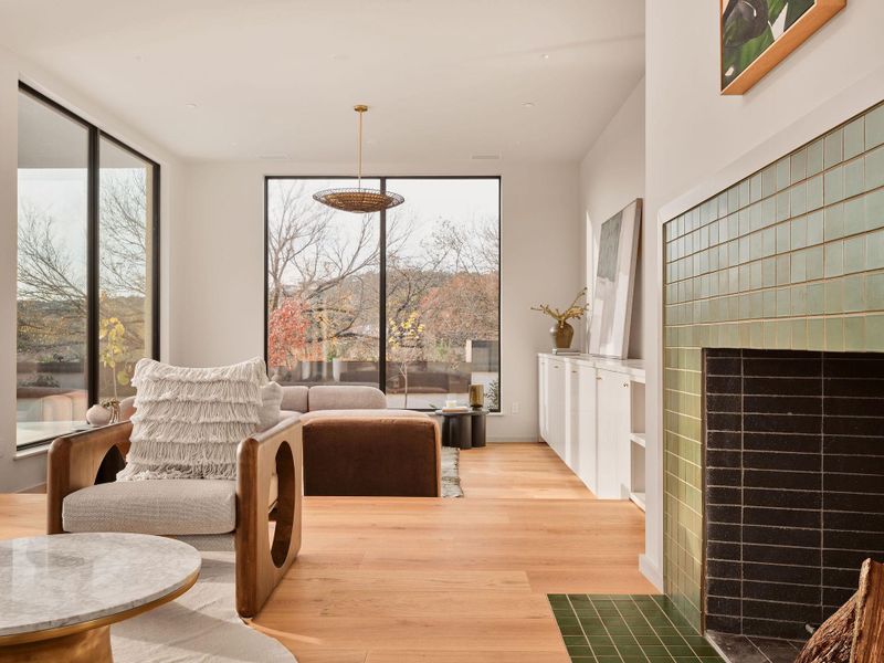 Furnished interior view inside a new home in , Austin (Image 4).
