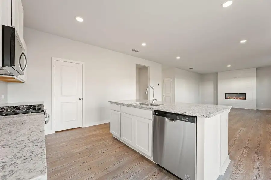 Furnished interior view inside a new home in Reserve at Gum Springs, Jefferson (Image 10).