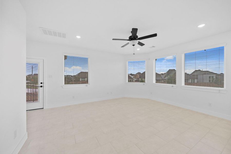 Spacious, unfurnished interior of a new home in Elyson 60's, Katy (Image 19). Spacious, unfurnished interior of a new home in Elyson 60's, Katy (Image 19).