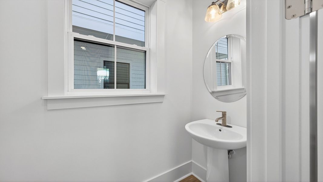Representative furnished interior of a home built from the Seabrook by DRB Homes in Grants Court, Charleston (Image 26).