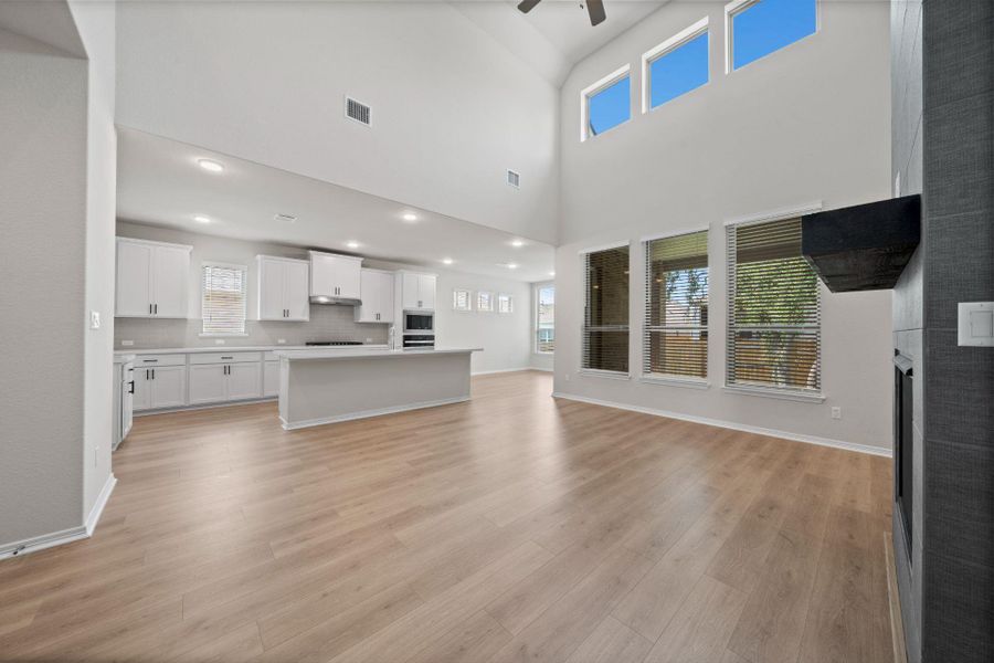 From Family Room to Open Concept Kitchen