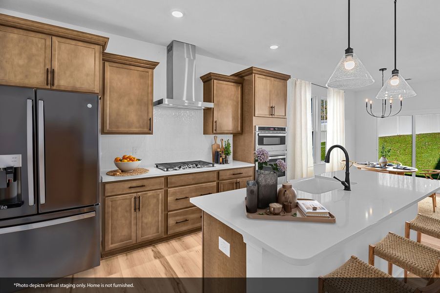 Furnished interior view inside a new home in Hanes Lake, Winston-Salem (Image 6).