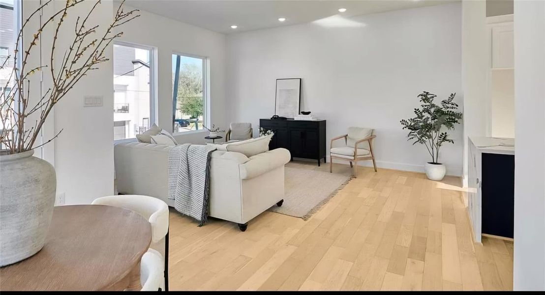 Furnished interior view inside a new home in , Humble (Image 9). Furnished interior view inside a new home in , Humble (Image 9).