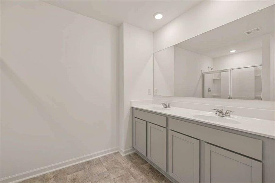 Furnished interior view inside a new home in Shoal Creek, Hampton (Image 4).