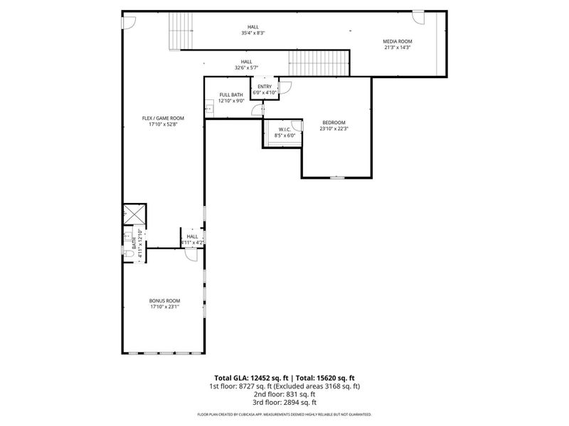 2nd floor of the main home. Measurements should be checked by the buyer and buyer's agent. 2nd floor of the main home. Measurements should be checked by the buyer and buyer's agent.