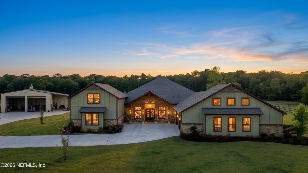 Front exterior of a new home in , St. Augustine, FL, highlighting curb appeal (Image 23).