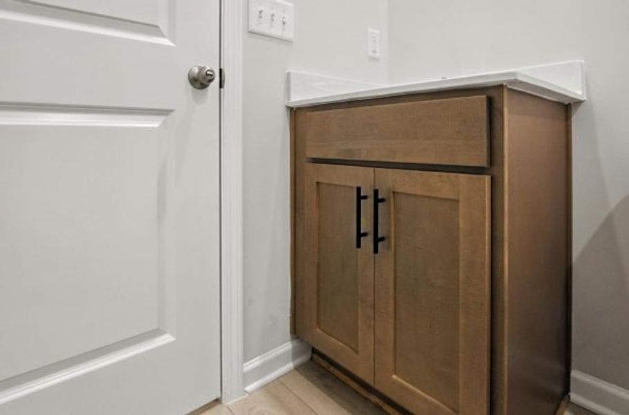 Representative interior finishes for a home built from the Orchard by Piedmont Residential in Villages at Cedar Hill, Dallas (Image 19).