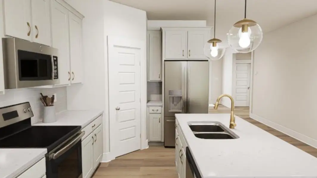 Furnished interior view inside a new home in Tupelo Junction, Mebane (Image 7).