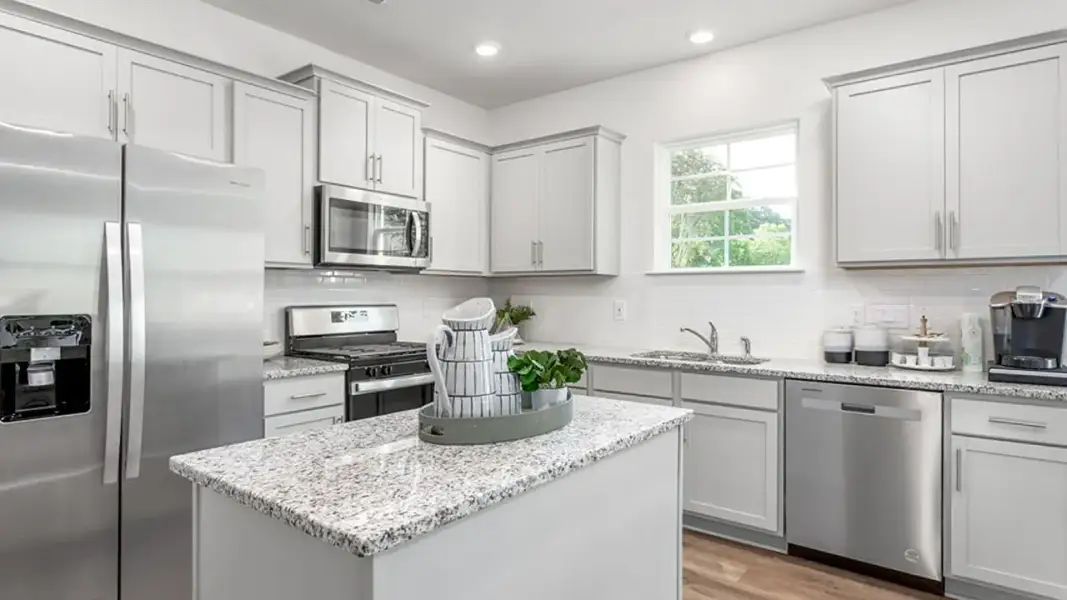 Furnished interior view inside a new home in The Estates at Edinborough, Gibsonville (Image 15).