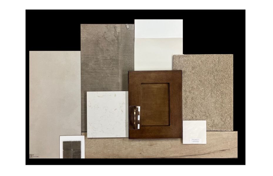 Sample of building materials used in homes in Vistoso Canyon Estates, Oro Valley (Image 3).