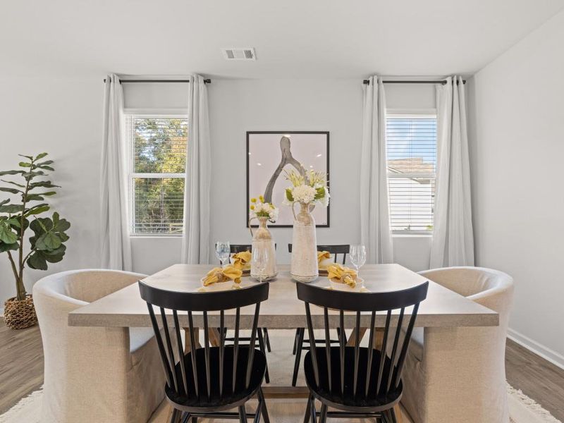 Furnished interior view inside a new home in Lost Creek, Dallas (Image 38).