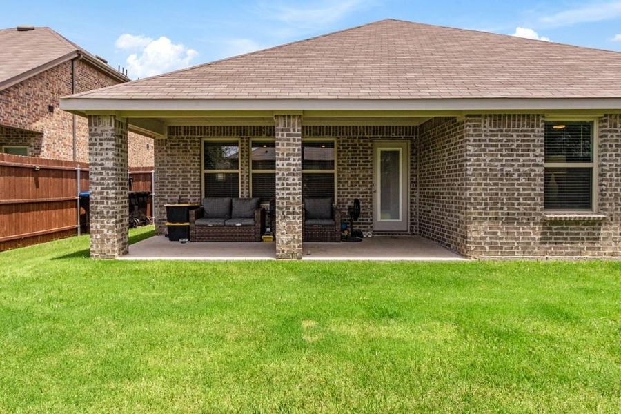 Front exterior of a new home in , Caddo Mills, TX, highlighting curb appeal (Image 19). Front exterior of a new home in , Caddo Mills, TX, highlighting curb appeal (Image 19).