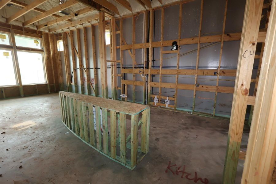 In-progress construction of a new home in Harvest Green - Reserve Collection, Richmond, TX (Image 9).