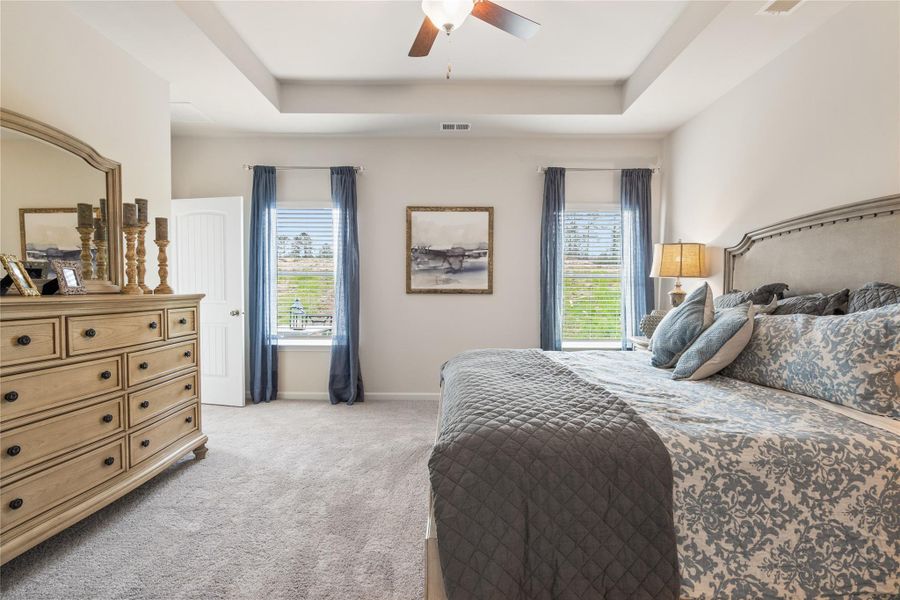 The Pearson- Primary Suite. Sample image for illustration; upgrades, options, and colors may vary.