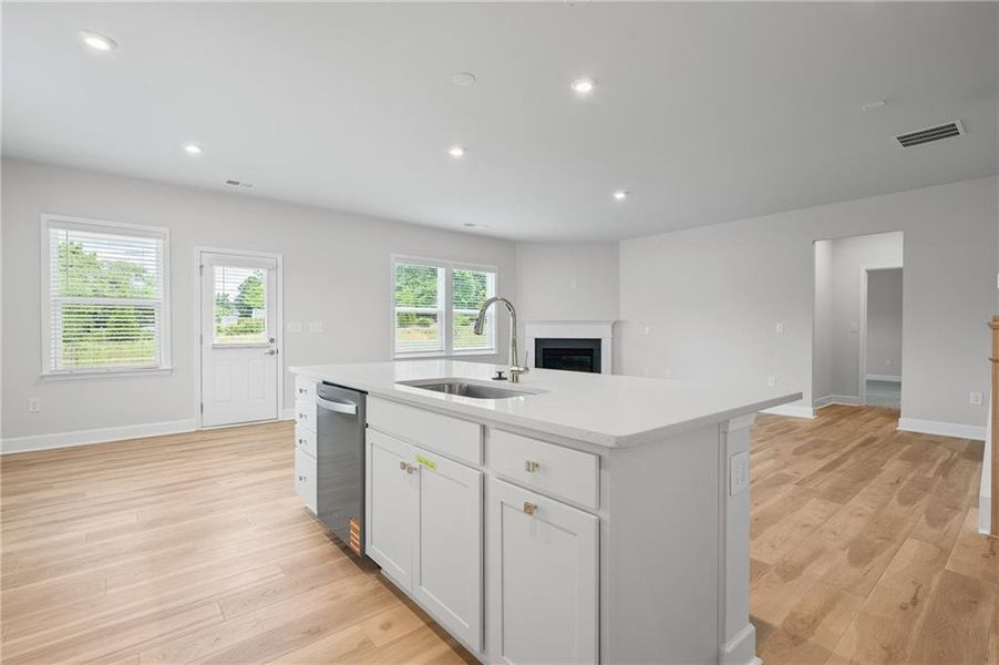 Furnished interior view inside a new home in Anderson Point Estates, McDonough (Image 5).