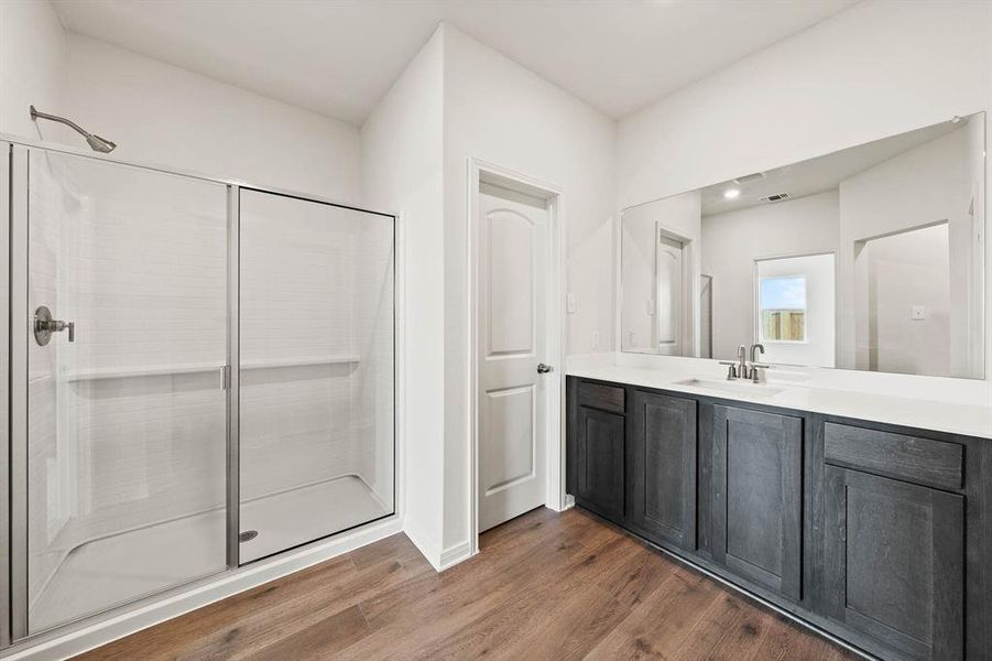 Furnished interior view inside a new home in Cresson Estates, Cresson (Image 6).