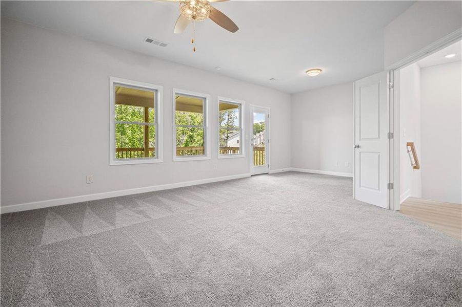 Spacious, unfurnished interior of a new home in , Canton (Image 19).