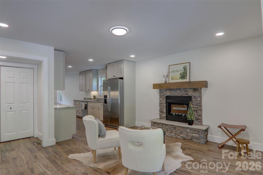 Furnished interior view inside a new home in , Waynesville (Image 21).