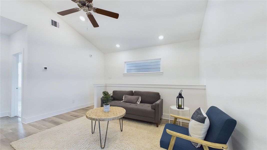 Furnished interior view inside a new home in , Houston (Image 4).