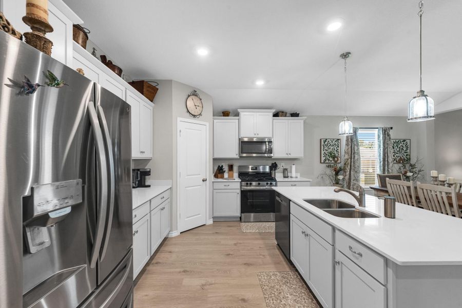 Furnished interior view inside a new home in Liberty Village, Brenham (Image 14).