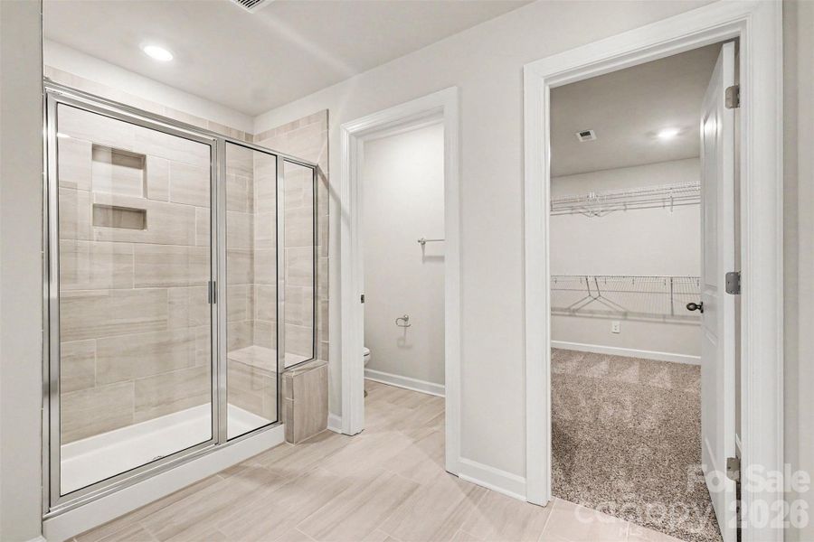 Furnished interior view inside a new home in Shepherds Landing, Mooresville (Image 6).