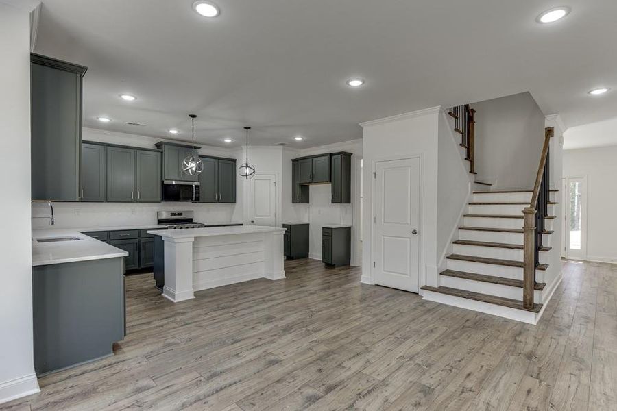 Furnished interior view inside a new home in , Commerce (Image 9).