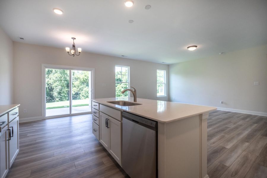 Furnished interior view inside a new home in Cottages at Piper Village, Trinity (Image 8). Furnished interior view inside a new home in Cottages at Piper Village, Trinity (Image 8).