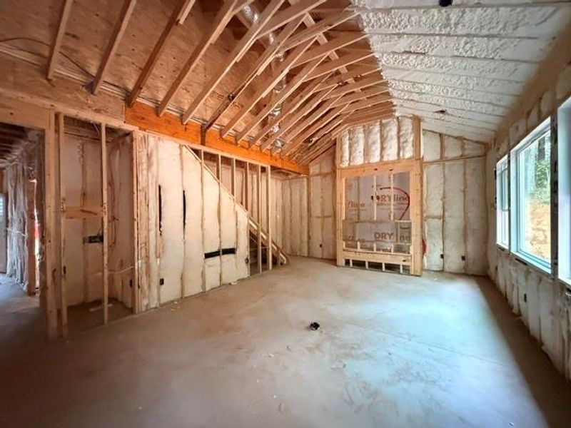 In-progress construction of a new home in , Dallas, GA (Image 7). In-progress construction of a new home in , Dallas, GA (Image 7).
