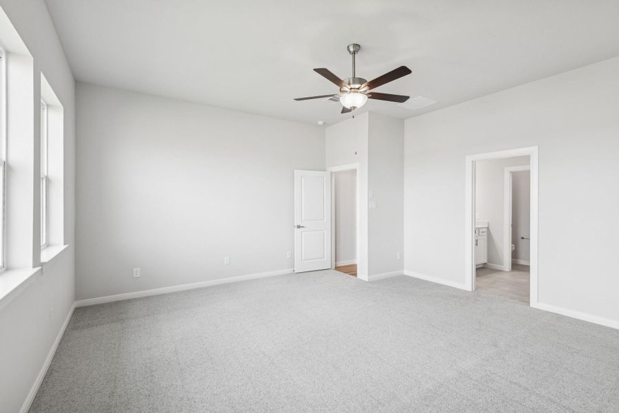 Spacious, unfurnished interior of a new home in The Grand Prairie 50’, Hockley (Image 21). Spacious, unfurnished interior of a new home in The Grand Prairie 50’, Hockley (Image 21).