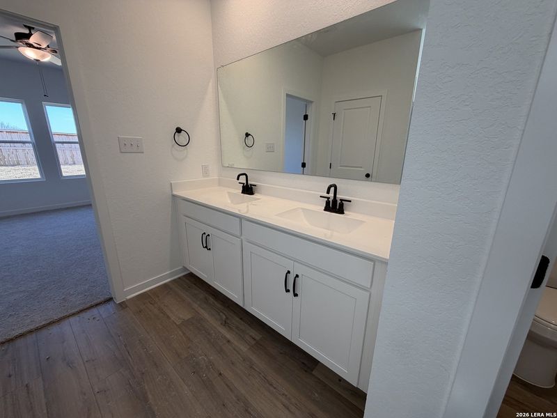 Furnished interior view inside a new home in The Wilder, Adkins (Image 6).