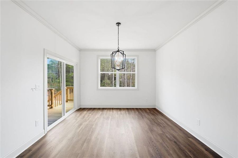 Spacious, unfurnished interior of a new home in , Dawsonville (Image 22).