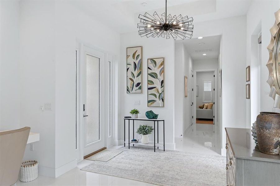 Furnished interior view inside a new home in , Bradenton (Image 3).