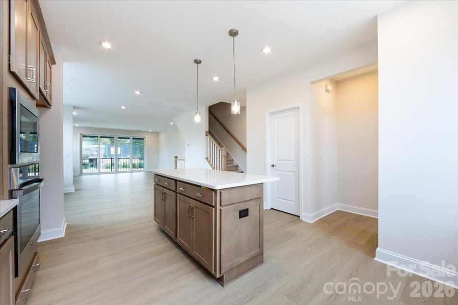 Open concept second floor