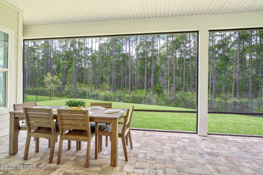 Furnished interior view inside a new home in Palm Crest AT Seabrook, Ponte Vedra (Image 35).