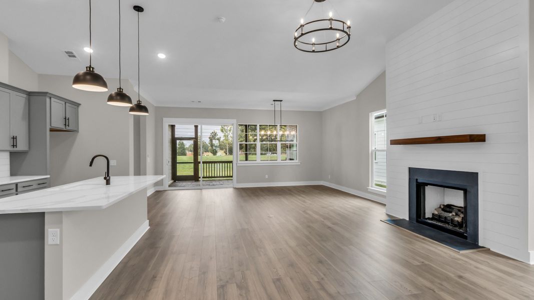 Furnished interior view inside a new home in Shelton Square, Murfreesboro (Image 12).