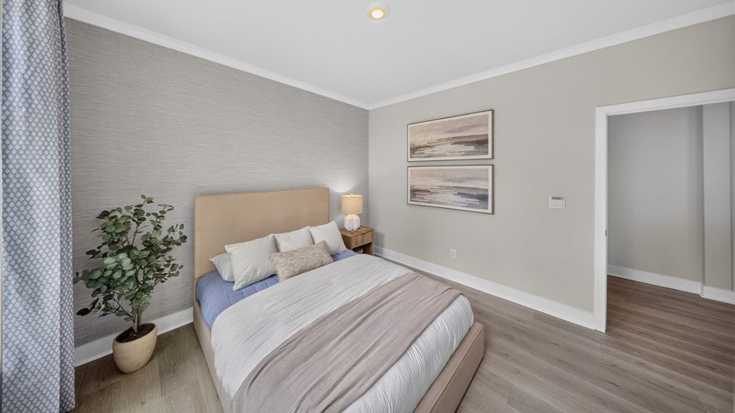 Furnished interior view inside a new home in Westport, York (Image 27).