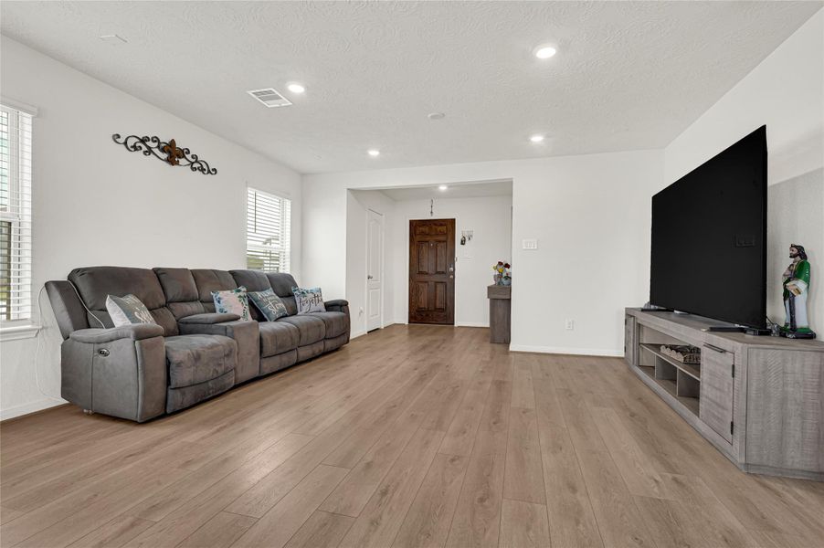 Furnished interior view inside a new home in , Hitchcock (Image 8). Furnished interior view inside a new home in , Hitchcock (Image 8).