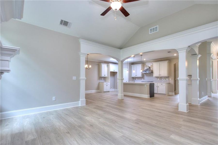 Spacious, unfurnished interior of a new home in , Conyers (Image 50). Spacious, unfurnished interior of a new home in , Conyers (Image 50).